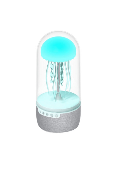 OferteTop Lampă LED cu Meduză Multicoloră și Boxă Bluetooth Incorporată
