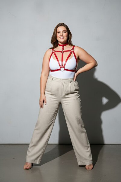 Angels Passion Plus Size Red Women's Belt