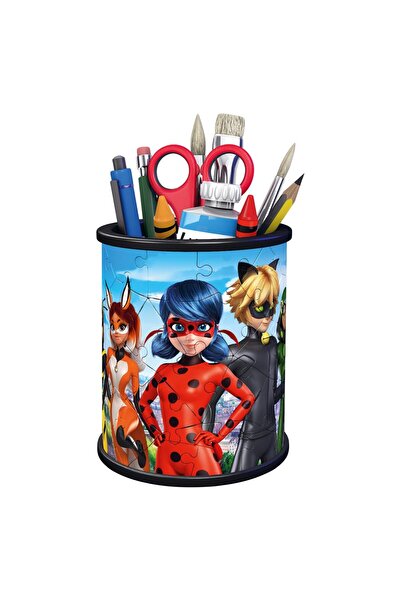 RAVENSBURGER 3D Puzzle Pen Holder Miraculous, 54 pieces