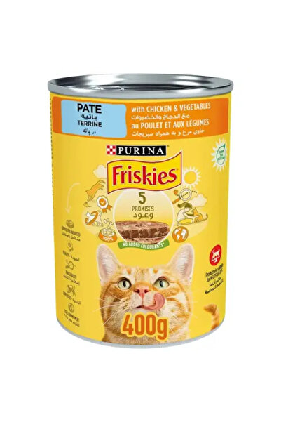 Friskies Cat Food Chicken & Vegetables 400 g