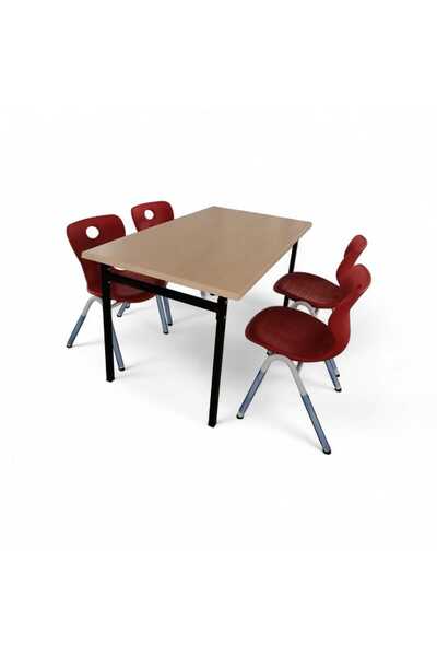 doku metal tasarım Werzalit yemek masası