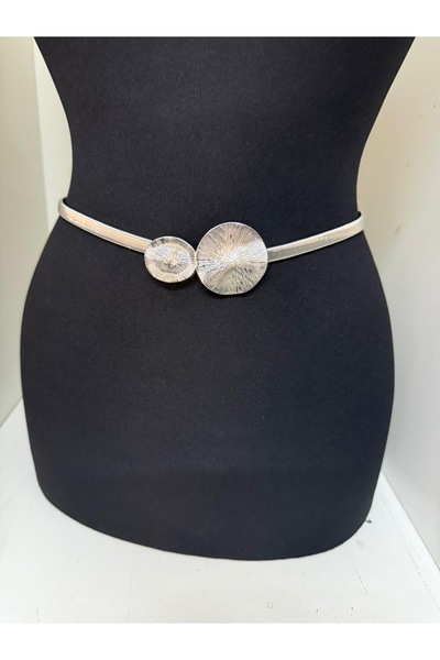 Aksabeltchokers Women's Stylish Metal Spring Waist Belt Fits All Sizes S-M-L-Xl