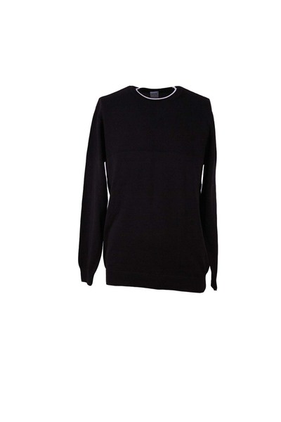 trender O Neck Knitwear Black Men's Sweater 18089