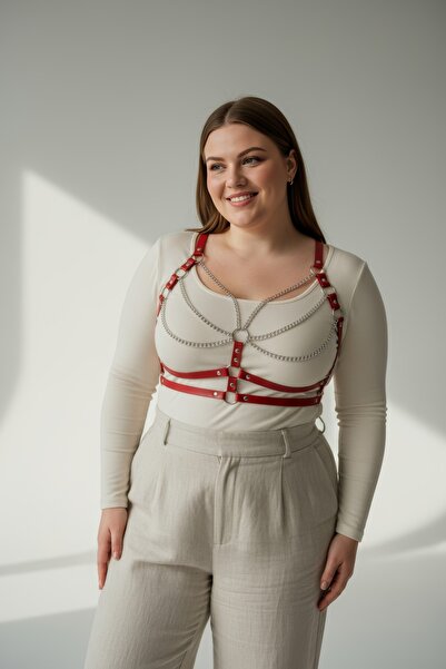 Angels Passion Plus Size Red Women's Belt