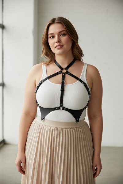 Angels Passion Battal Size Black Women's Belt