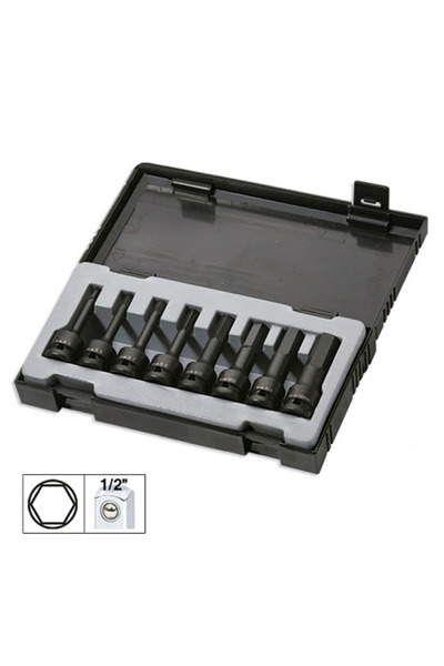 JBM Set 8 Imbusuri De Impact Hex. Lungi De 1/2`