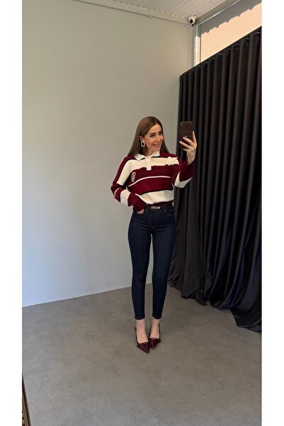 elif teke Reggina Toparlayıcı Fit Skinny Jean Lacivert