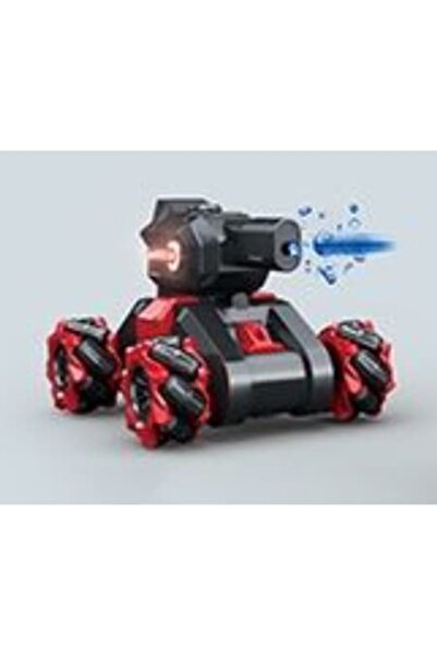 Toy Toy Toy Mașină acrobatică cu bombă de apă și control lateral (baterie inclusă) – Roșie