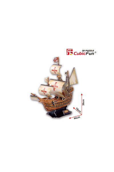 Cubic Fun CubicFun - 3D Puzzle Santa Maria Ship 113 Pieces