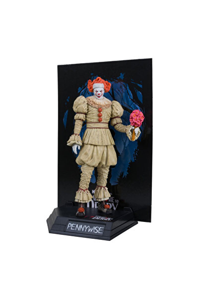 Alexshop It: Bun venit la Derry Pennywise Flashback Statuie Gold Label 16 cm