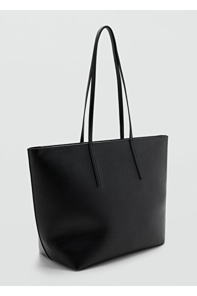 MANGO Woman Çift saplı shopper çanta