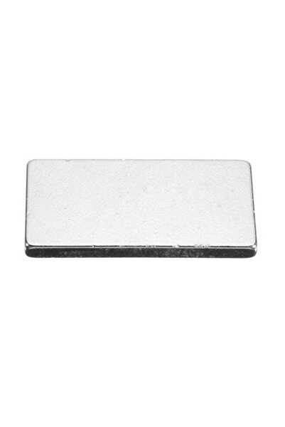 Generic 5-Piece Rectangle Strong Neodymium Magnet Block Silver 20 x 10 x 2mm