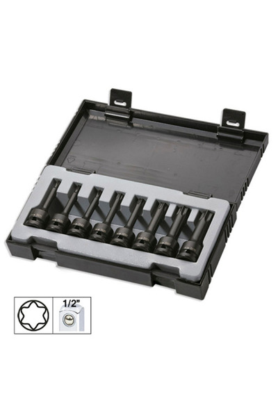 JBM Set 8 Imbusuri De Impact Torx Lungi De 1/2`