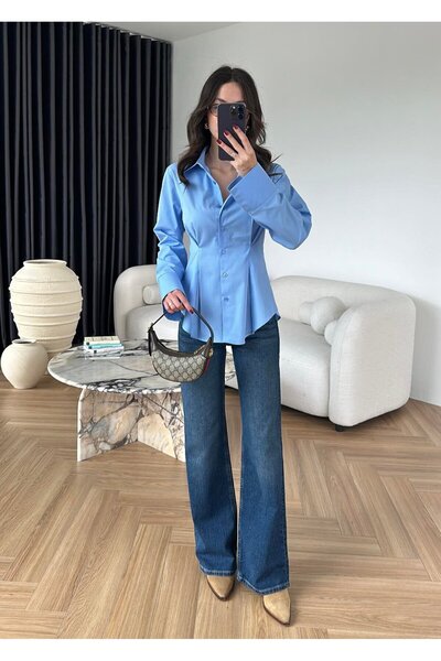 Lady Pixie Cămașă cu talie înaltă