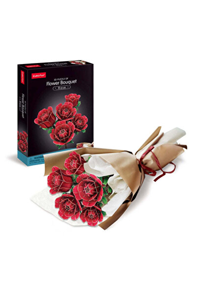 Cubic Fun CubicFun - 3D Bouquet of Roses, 265 pieces