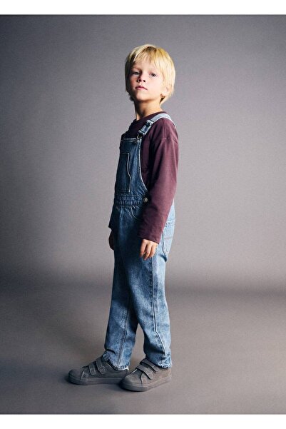 MANGO Baby Uzun denim tulum