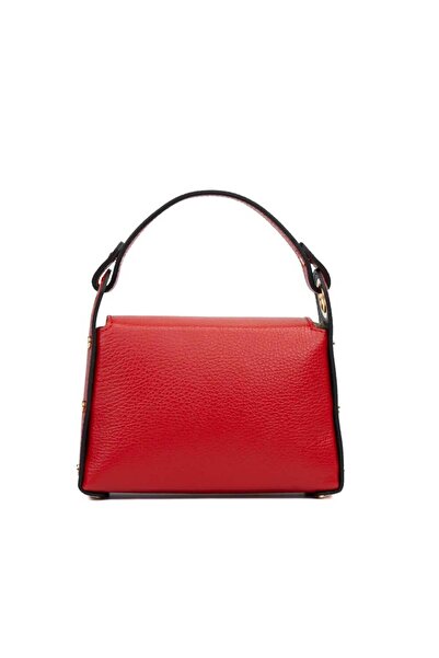 Tiffany Genuine Leather Bag, Red