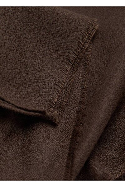 MANGO Woman Kenarları dikişsiz fular