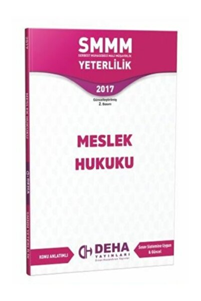 Deha Yayınları Smmm Yeterlilik Meslek Hukuku Kolektif