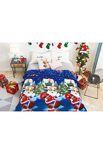 FANE COCOLINO CHRISTMAS fluffy blanket 200 x 230 cm