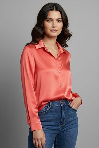 Pure Silk Atelier % 100 Saf İpek Gömlek