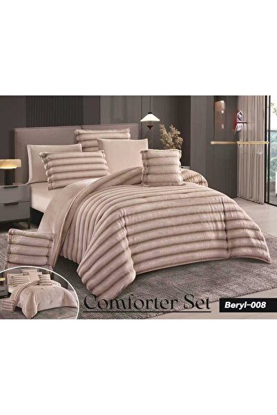 SNOOZYL Double winter bedspread with soft rabbit fur, 230x250