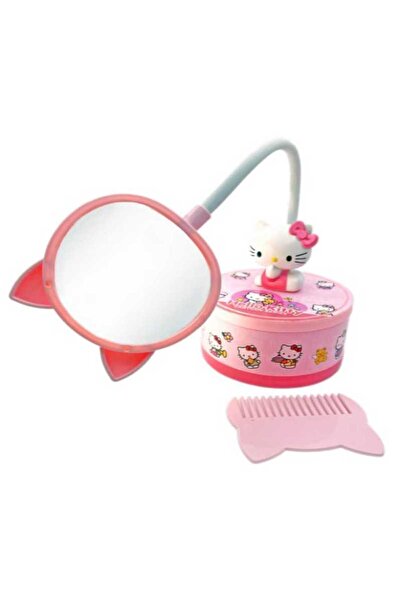 Mihristore Hello Kitty Masa Lambası Aynalı Taraklı Masa Lambası
