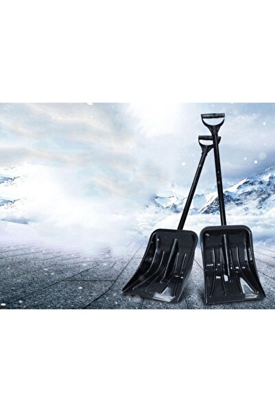 OEM Folding snow shovel, 3-piece, 92.5 cm, black