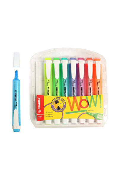 Stabilo swing cool highlighter, 8 colors / set