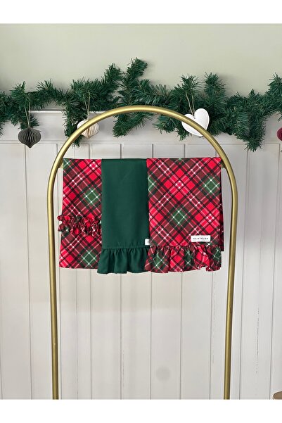 KaiAtelier Chris X Mossy 3'lü Fırın Örtüsü / Kurulama Bezleri