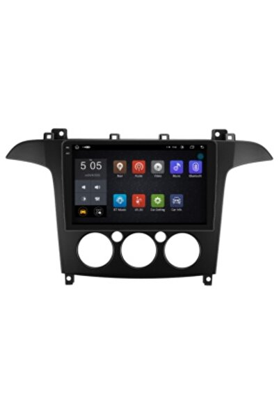 Piloton Navigation for Ford S-Max 1 (2006-2014) - 9 Inch QLED 2K, Octa-Core, 8GB RAM, 256GB