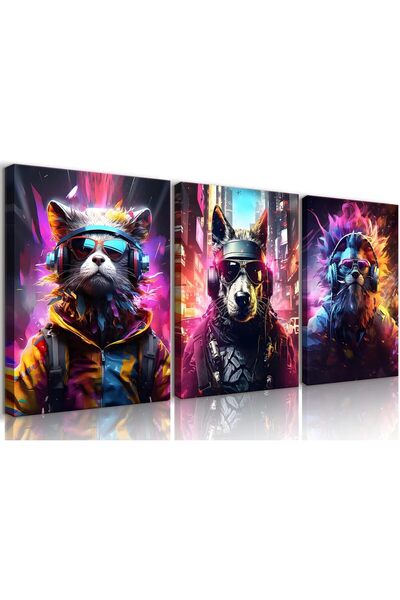 ALAYRA International لوحة فنية جدارية رائعة لوحدة تحكم ألعاب الفيديو للأولاد،...