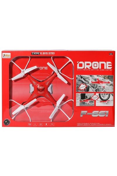 Asya Oyuncak Kameralı Dron 22571-F661-Kırmızı