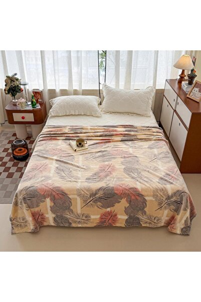 FANE Fluffy blanket for double bed, faux rabbit fur, 200 x 230 cm