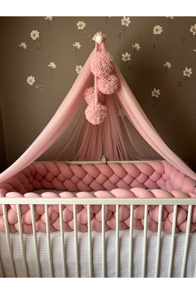 ısıklıtoplarrengarenk 600 cm 4 Mesh Crib Guard