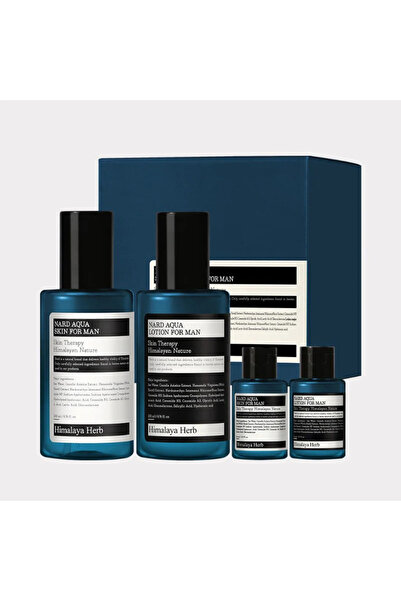 Nard Himalaya Herb Set pentru barbati Aqua Skin & Lotion 2*200ml