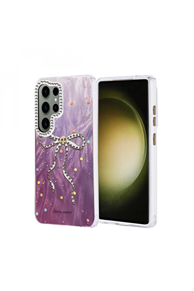 Genel Markalar Samsung Galaxy S25 Ultra Kılıf Blade Aynalı Desenli Kapak - De...