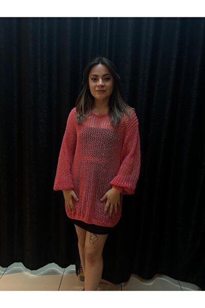 Elit Butik Hand-Knitted Fishnet Sweater