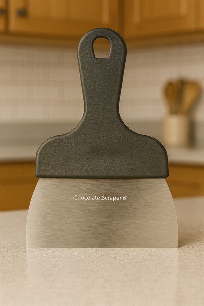 SYN AKSESUAR Paslanmaz Çelik Pasta Kazıyıcı ve Hamur Kesme aparatı-