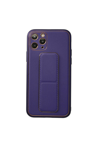 NewFace حافظة آيفون 11 برو من جلد كوكو - أرجواني