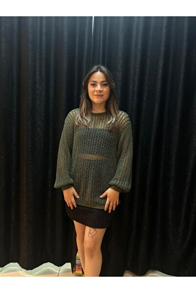 Elit Butik Hand-Knitted Fishnet Sweater