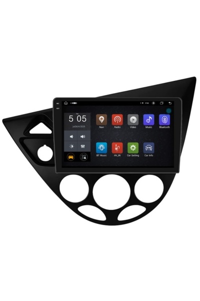 Piloton Navigație pentru Ford Focus 1 (1998-2005) - 2K QLED, 8GB RAM, 256GB, ...