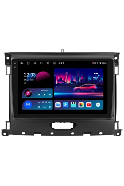 Piloton Navigation for Ford Ranger (2015-2022) 9 inch 4GB/64GB Octa-Core
