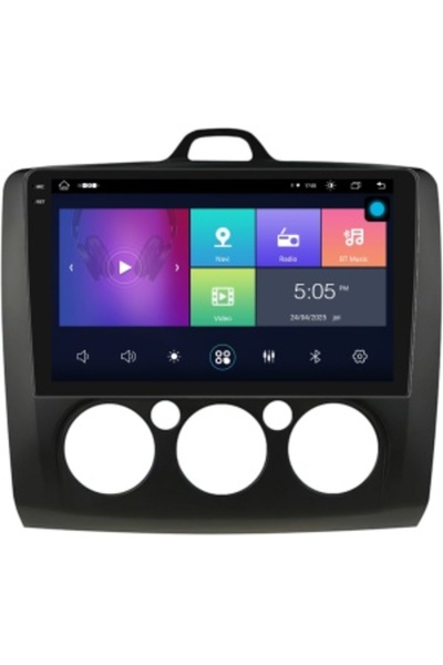 Piloton Navigation for Ford Focus 2 (2004-2011) 2K QLED, 4GB RAM, 64GB, Octa-Core