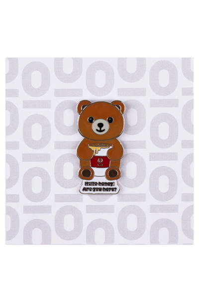 Espressolab Honey Bear Latte Pin No:10 – Sevimli Ayı Metal Pin Rozet (19mm x ...