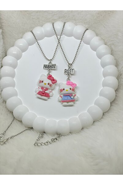 Lavinia Butik قلادة فولاذية لأفضل الأصدقاء (الصداقة)