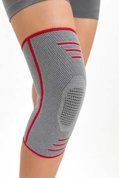 Perafit 1 Piece Knitted Sports Knee Brace – Breathable Compression Support, Non-Slip, Pain-Relieving Knee Protector
