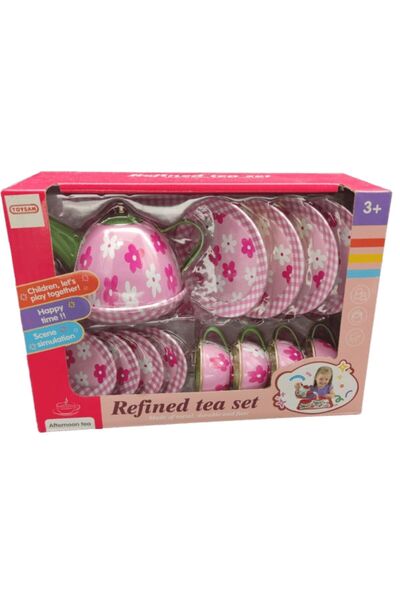 Toysan طقم شاي معدني 966-D2