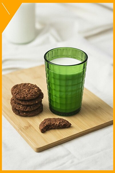 İN3DEX كوب أليغرا أخضر داكن من الأكريليك غير القابل للكسر |   كوب ماء بجانب ا...