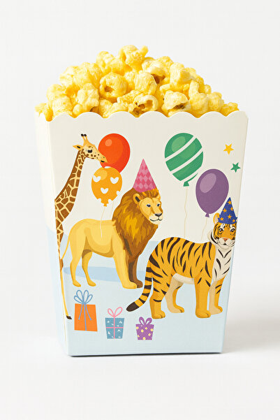 Partifabrik Safari Party Animals Retro Themed Egyptian Box 8 Pieces